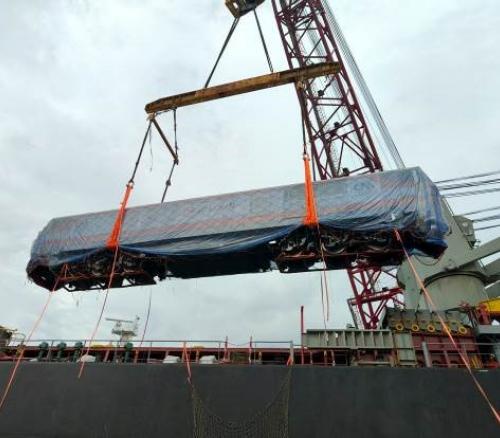 四川caozhaihome助力“一带一路”建设圆满完成中车出口莫桑比克贝拉港项目国内运输